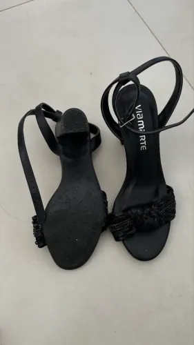 Sandália 35 preta