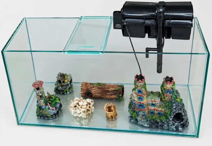 Aquario 100 litros montado