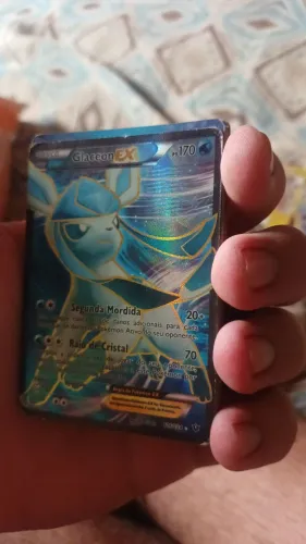 Carta Glaceon pokemon rara