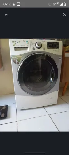 Máquina LG Inverter DirectDrive 8,5 / 5kg (lava e seca)
