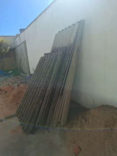 Telhas onduladas 6mm .DOAÇÃO! 