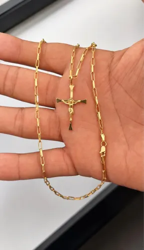 CORDÃO DE OURO MASCULINO PRA VENDER LOGO