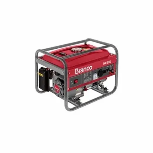 GERADOR GASOLINA 3500W 4 TEMPOS BRANCO BIVOLT