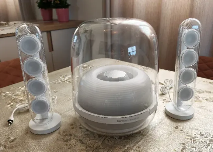 Caixa de Som Harman Kardon Soundsticks 4 Bluetooth 140W RMS