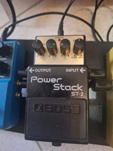 Pedal boss power stack