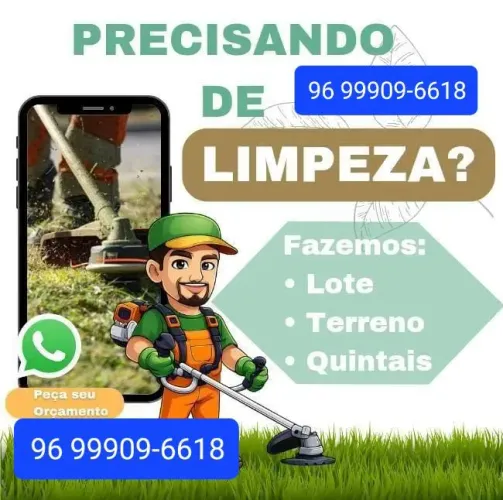 Roçador disponível 