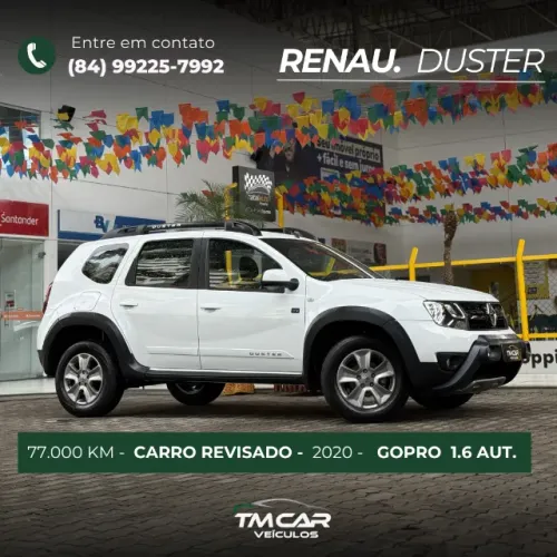 Renault Duster Gopro 1.6 16V Flex Aut. 2020