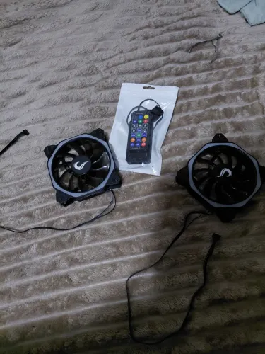 Kit 2 fans e controladora