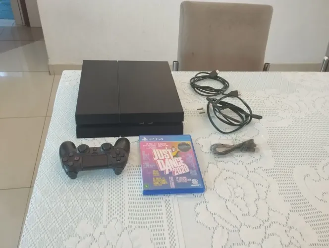 FAT Fosco Garantia parcelo Playstation 4 Ps4 500 Gb 1 controle Pego ps3 Xbox One