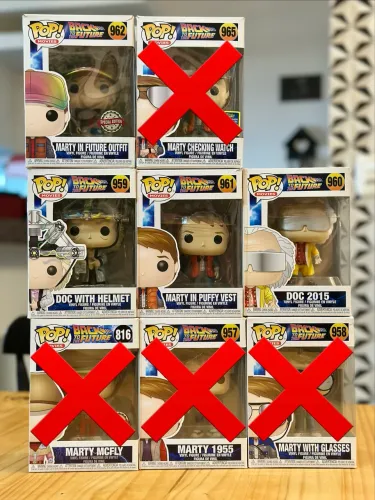 Coleção Funko Pop! Back To The Future