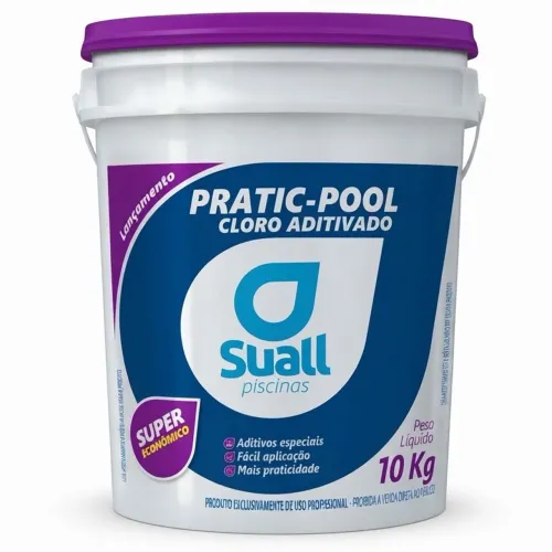Cloro para piscina suall 10k lacrado