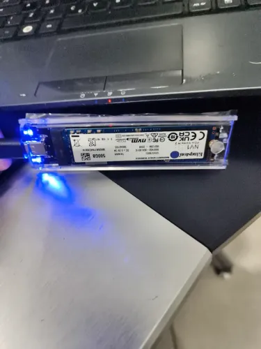 Nvme Kingston 500gb saúde 96%