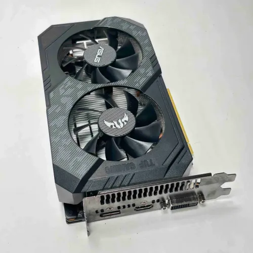 Placa de Vídeo ASUS TUF Gaming GTX 1650 OC 4GB - Impecável na Caixa!