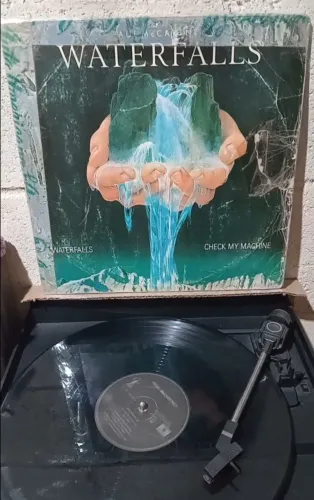 lp paul mccartney waterfalls/ check my machine 1980 Raridade Leia descrição