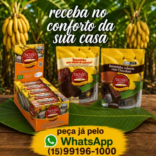 Doces de Banana Tachão de Ubatuba 