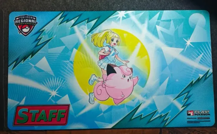 Pokemon Lillie's Clefairy Regional Playmat Staff - Play Pokemon Journey Together