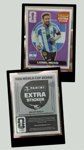 Figurinha Legend Regular Messi Copa 2026 Original