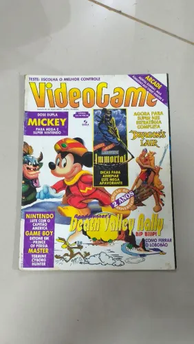 Revista Videogame número 21 - editora Sigla 