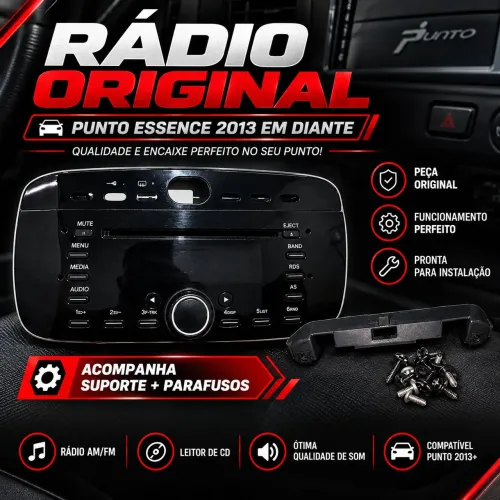 Rádio original Punto Essence 2013 em diante