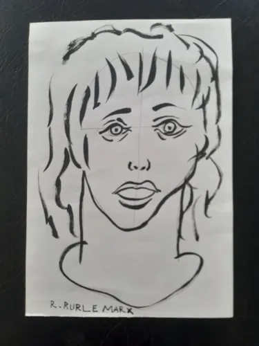 Desenho de Burle Marx