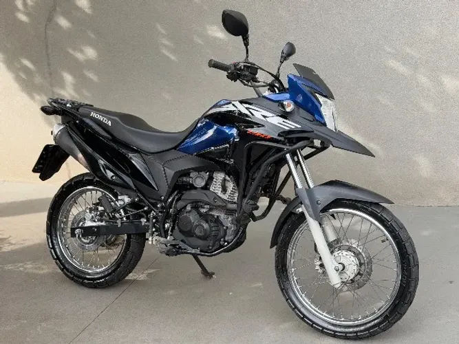 Honda XRE 190 2023 Azul - Único Dono - Baixa KM - Quitada