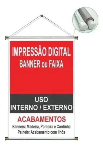 Banner Personalizado 60x80cm Arte grátis