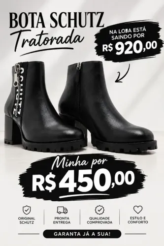 Vende-se bota tratorada