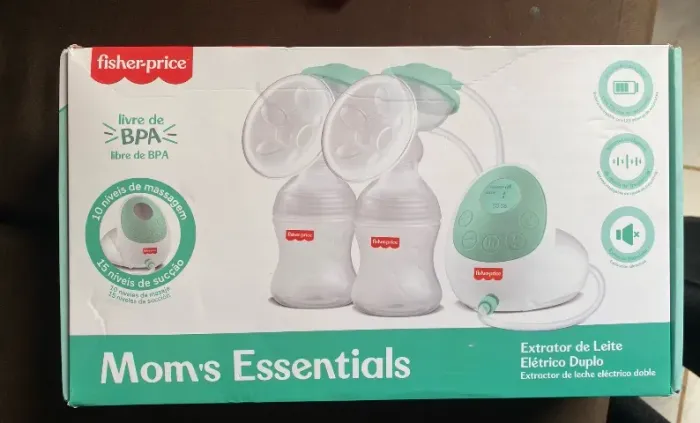 Bomba Extratora de Leite Fisher-Price - Semi Novo (APENAS 1 MÊS DE USO)