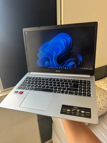 Notebook Aspire 5 excelente e ótimo desempenho
