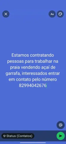 Vendedor (a)