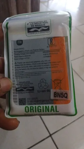 Uma bateria do note 50 nova