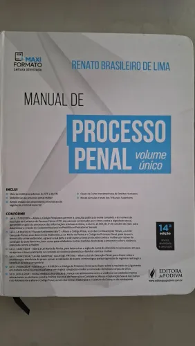 Manual de Processo Penal - Volume Único