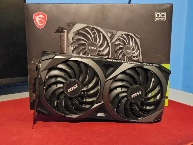 Placa de vídeo RTX 3060 MSI 12GB