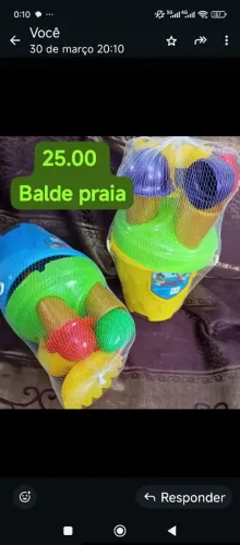 Balde praia 