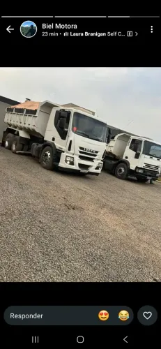 iveco tector 240e250 caçamba
