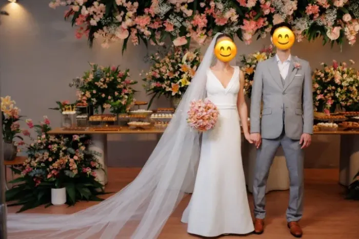 Vestido de Noiva Sob Medida - Ateliê Eduarda Galvani | Manequim 36