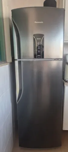 Geladeira Panasonic - Frost Free 387 L - Aço escovado . 