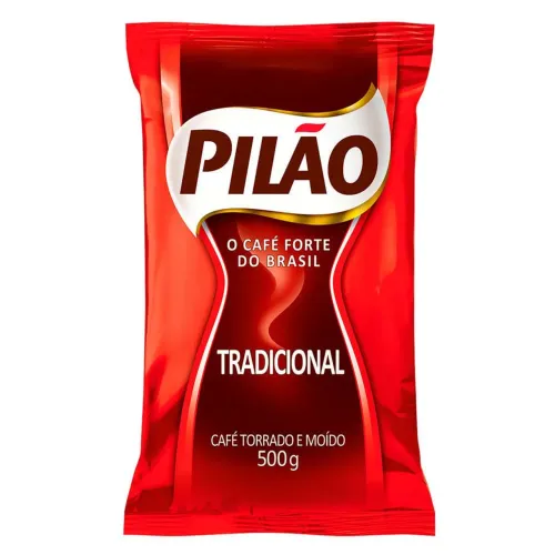 Café Pilão 500g (tradicional, intenso e extraforte)