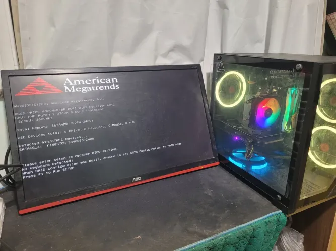 Pc gamer ryzen 7 + rtx 3060