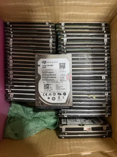 HD Notebook Seagate 500GB c/ Alerta ou Saúde Baixa (Ler Descrição)