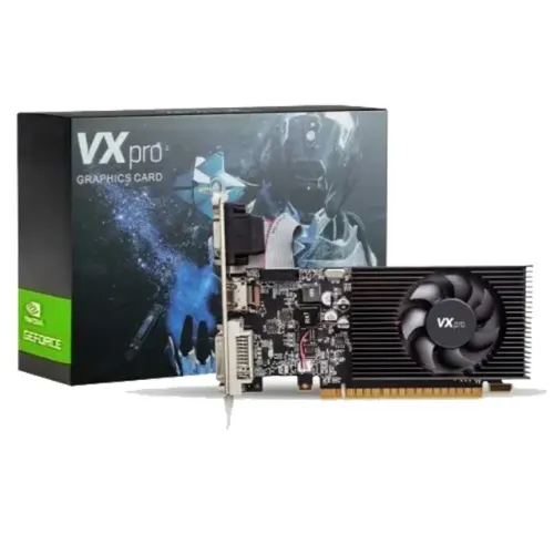 Placa de Vídeo VXPro G210 1GB DDR3 64 Bits Low Profile HDMI VGA PCI Express pode retirar n