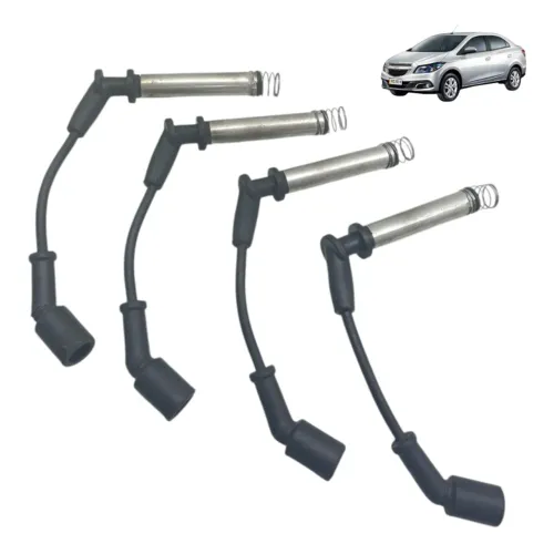Jogo Cabo Vela Gm Prisma Onix 1.4 2013 2014 2015 2016 2017 Preto