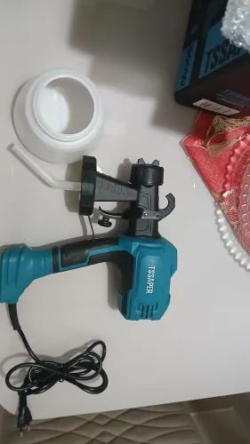 Pistola de pintura elétrica
