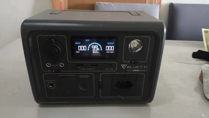 Estação de energia Bluetti EB3A 600W (268wh)