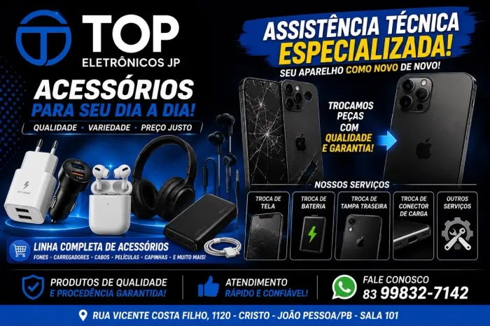 ASSISTÊNCIA TÉCNICA / CONSERTO DE CELULAR