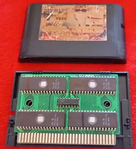 Cartucho Mega Drive US Olympic Gold Paralelo Chipado