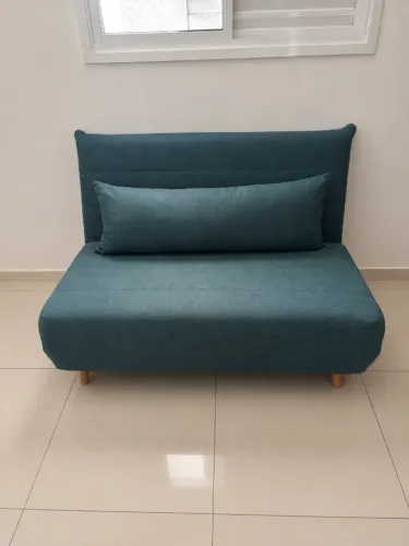 Sofá-cama 2 Lugares Casal Génova Azul