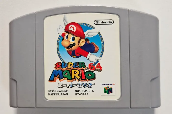 Super Mario 64 Nintendo 64 original japonês N64