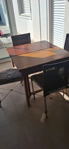 Mesa versátil ( 88cm largura e 1,0 a 4,5m de comprimento)