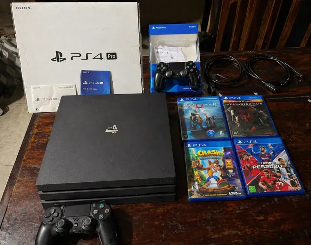 Ps4 Pro 4k HDR 1Tb